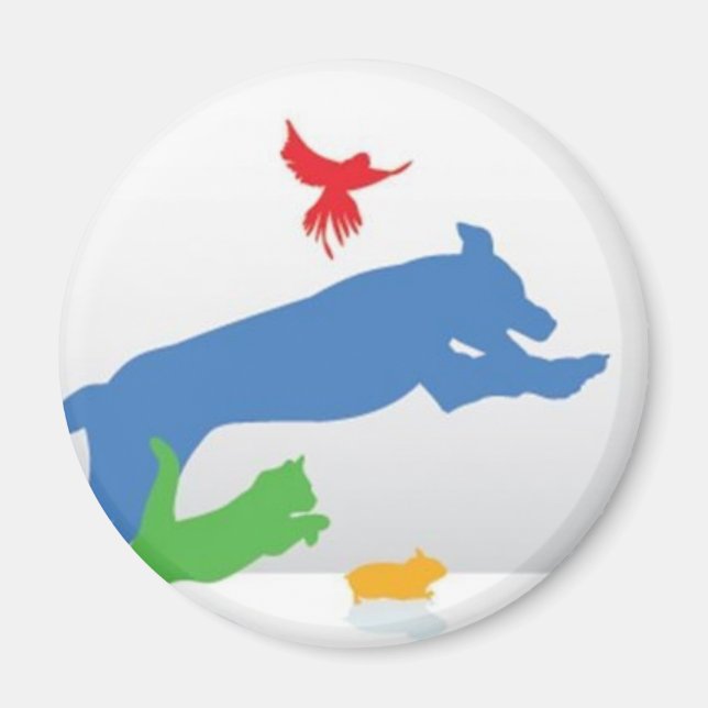 Imã Pet Sitting (Frente)