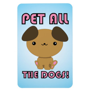 Ímã Pet todos os cães! Filhote de cachorro de Kawaii