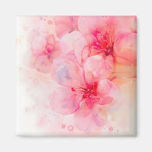 Imã Petal Elegância Cor-de-Água Rosa