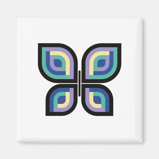 Imã Petal Prism Butterfly (Frente)