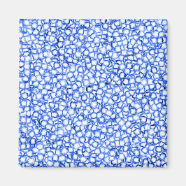 Imã Pétalas Azuis Geradas por Computador