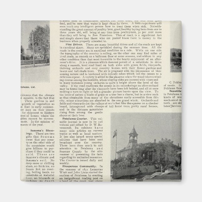 Imã Petaluma Residences, Califórnia (Frente)