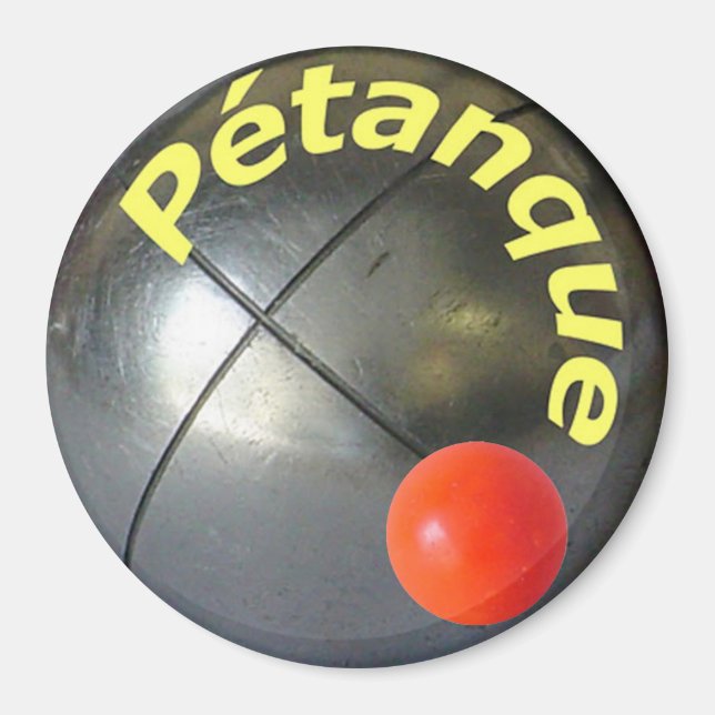 Imã Petanque Boule Magnet (Frente)