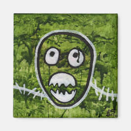 Imã Pete Semente Crânio Arte de Monstro Excêntrico e E