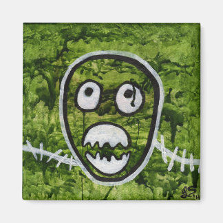 Imã Pete Semente Crânio Arte de Monstro Excêntrico e E