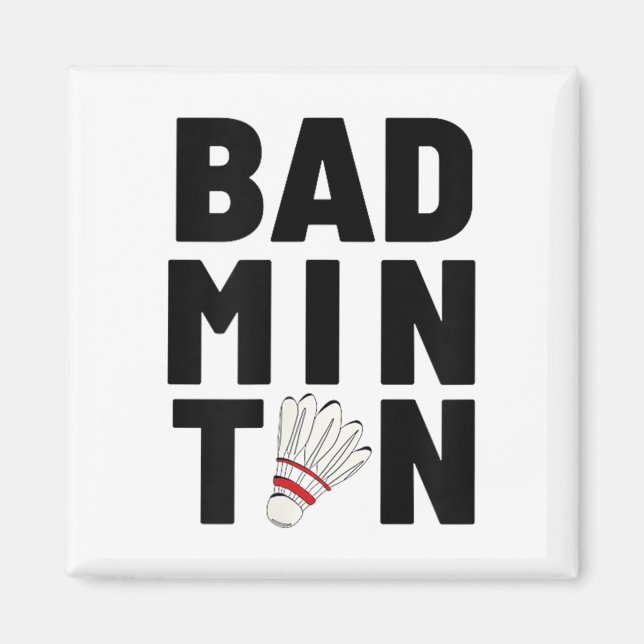 Imã Peteca de Badminton  (Frente)
