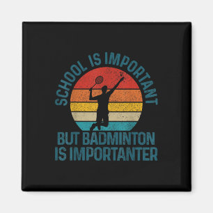 Imã Peteca de Badminton Antiga Divisa Presente Diverti