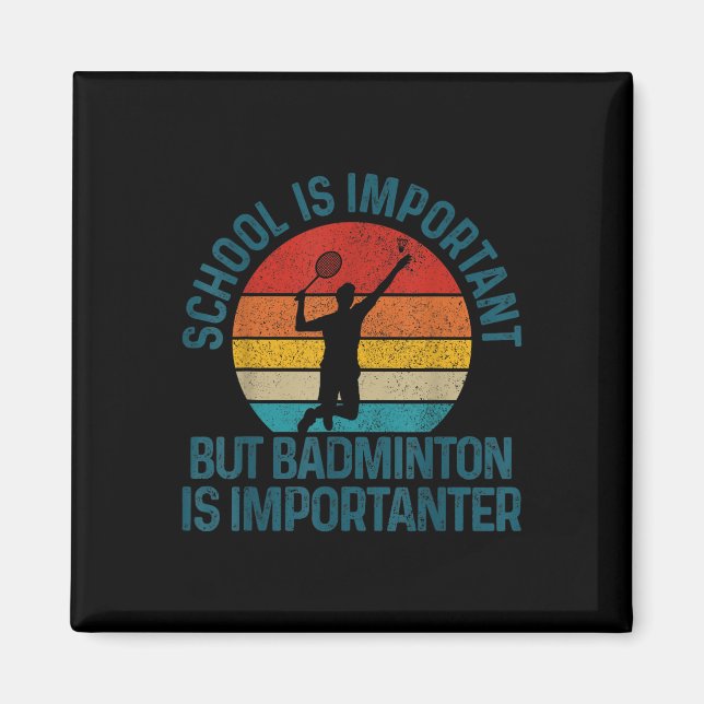 Imã Peteca de Badminton Antiga Divisa Presente Diverti (Frente)