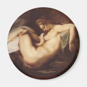 Imã Peter Paul Rubens - Leda e o Cisne