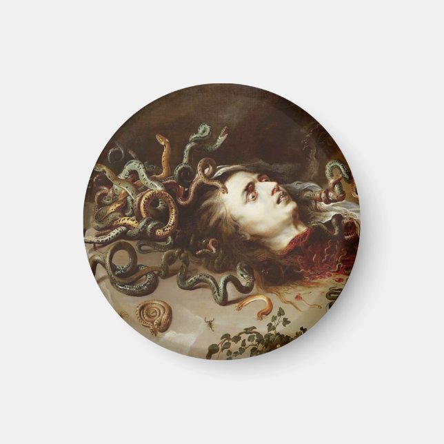Imã Peter Paul Rubens - O Chefe De Medusa - Barroco P (Frente)
