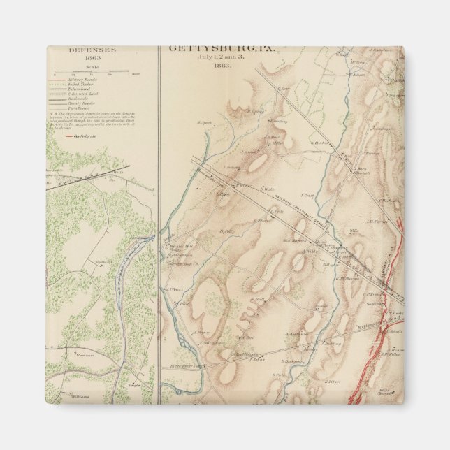 Imã Petersburgo, Gettysburg (Frente)