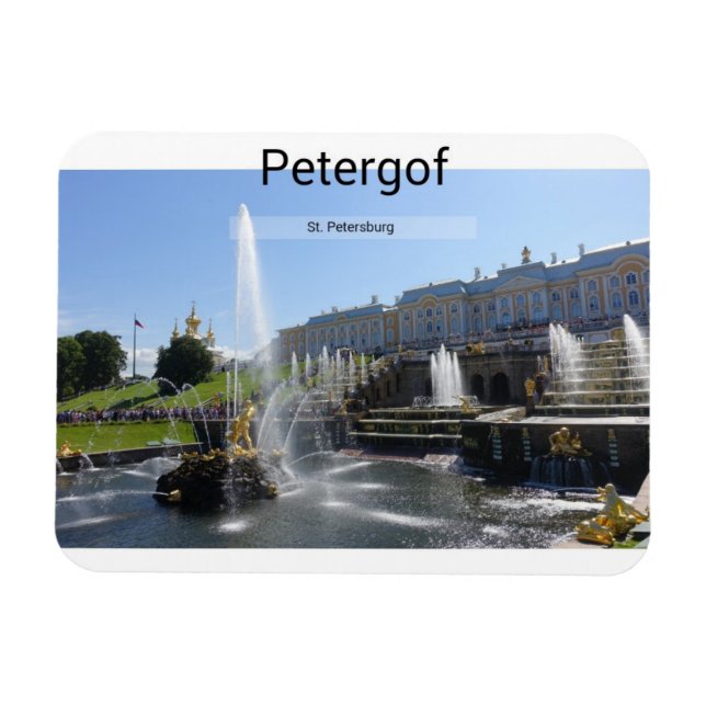 Ímã Petersburgo, Petergof (Horizontal)
