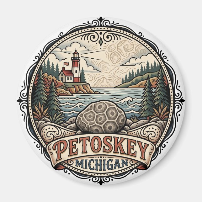 Imã Petoskey EUA (Frente)