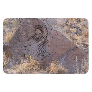 Ímã Petroglyph do jogador de flauta