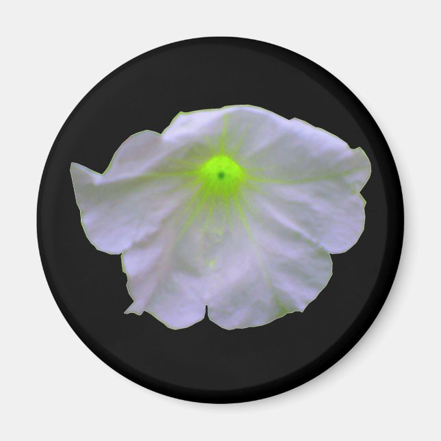 Imã Petunia Green Glow Magnet (Frente)