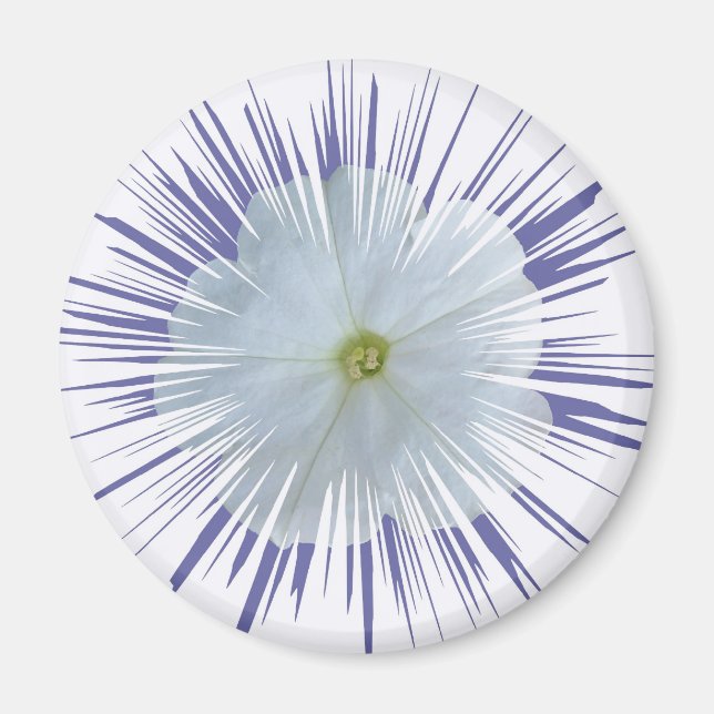 Imã Petunia Starburst (Frente)