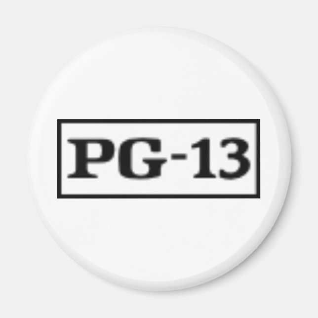 Imã PG-13 Classificado, Sistema de Classificação (Frente)