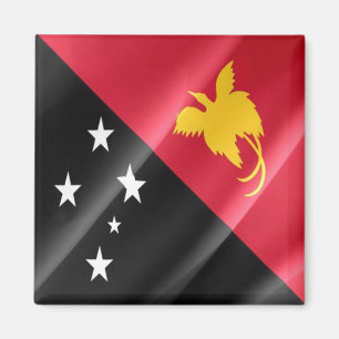 Imã PG - Papua-Nova Guiné - Onda de Bandeira