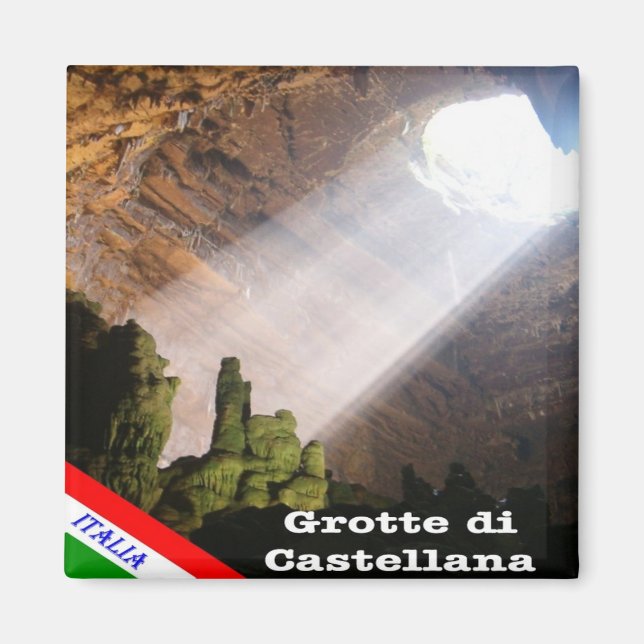 Imã PGL034 GROTTE DI CASTELLANA, Apúlia, Cordilheira (Frente)