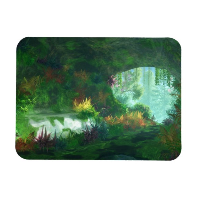 Ímã Phantastes: Dama do Mágil Flexível Márabe (Horizontal)