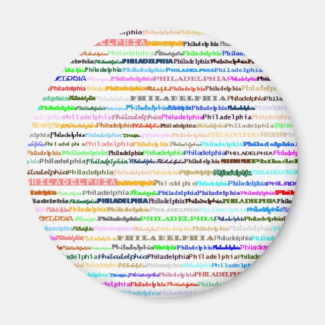 Imã Philadelphia Magnet (Frente)