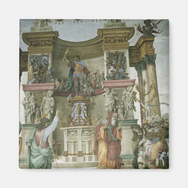 Imã Philip Exorcizing a Demon, c.1497-1500 (Frente)