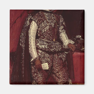 Imã Philip IV da espanha em Brown e em prata