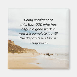 Imã Philippians 1:6 DEUS que começou um bom trabalho