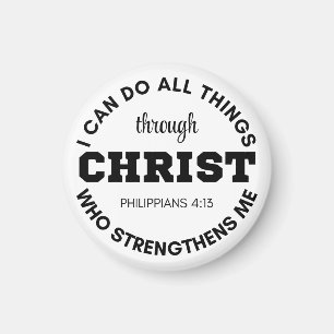 Imã Philippians 4:13 Eu posso fazer todas as coisas Es