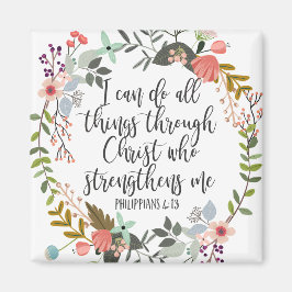 Imã Philippians 4:13 Eu posso fazer tudo
