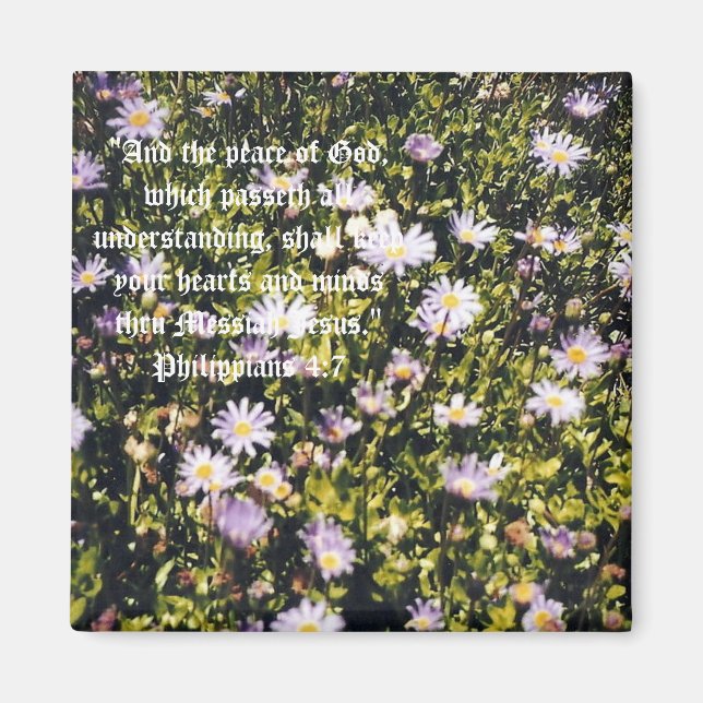 Imã Philippians 4:7 (Frente)