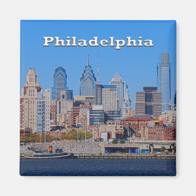 Imã Philly Skyline Magnet (Frente)
