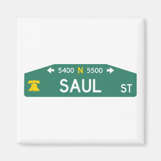 Imã Philly Street Sign Magnet: Made For YOUR Address! 