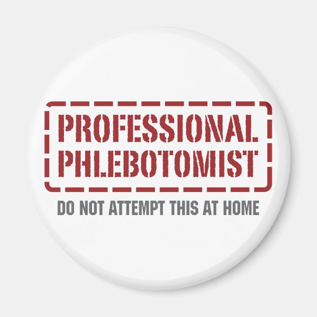 Imã Phlebotomist Profissional (Frente)