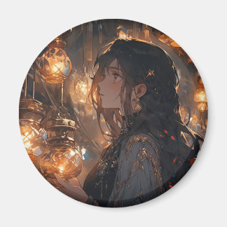 Imã Phoebe no Hall dos Lanternas