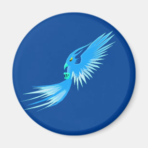 Imã Phoenix azul
