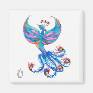 Imã Phoenix Bird Art - Voyager Magnet