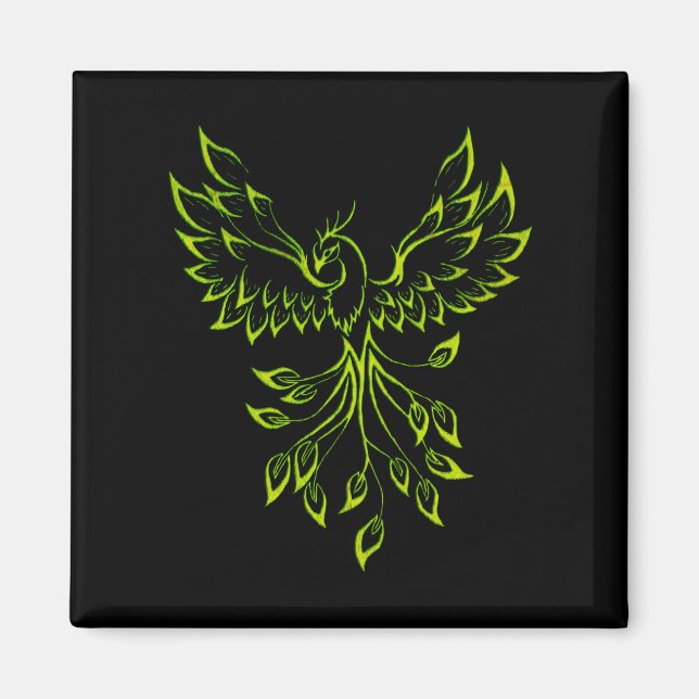 Imã Phoenix nasce em preto (Frente)