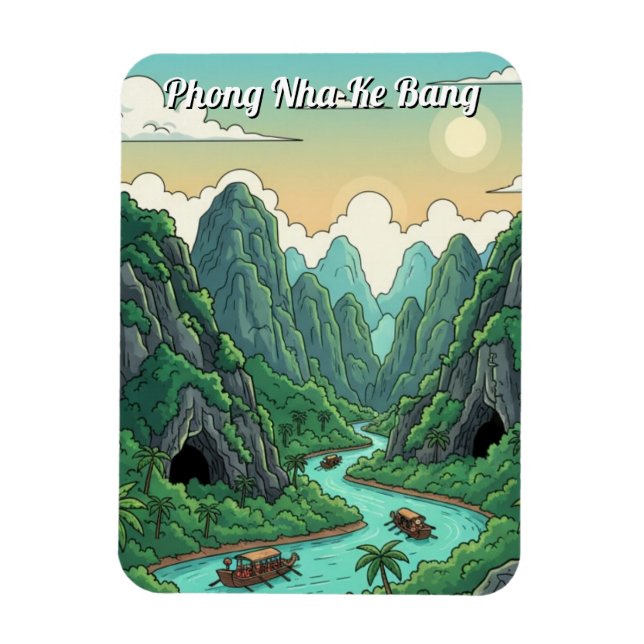 Ímã Phong Nha-Ke Bang, Vietnã (Vertical)