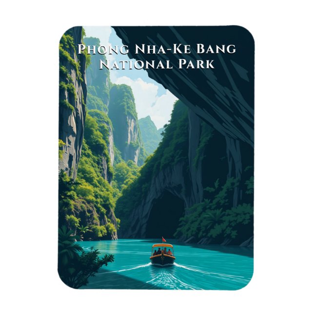 Ímã Phong Nha Vietnam Paradise Cave (Vertical)