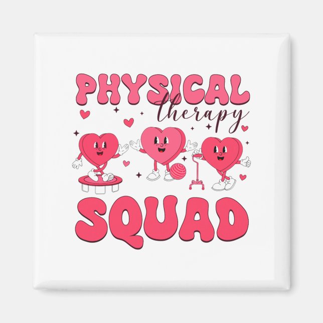 Imã Physical Therapy Squad Valentines Day Pt Pta Vale  (Frente)