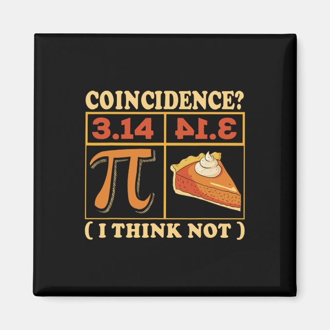 Imã Pi 3.14 Pi Happy Pi Day Math Student (Frente)