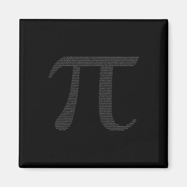 Imã Pi 3.14 Primeira Pi Feliz Matemática Pi Day (Frente)