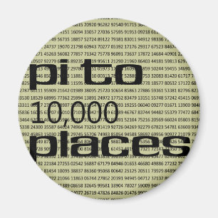 Imã Pi a 10000 lugares