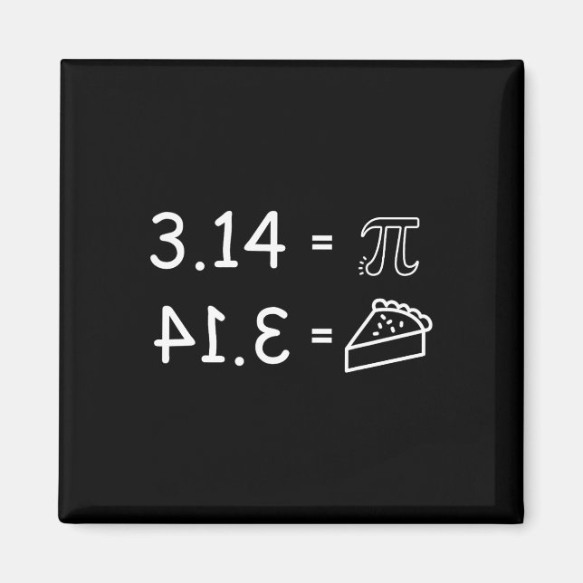 Imã Pi Conspiração Diversão Pi Dia Matemática (Frente)