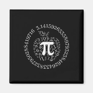 Imã Pi Day Apple Graphic Cute Engraçado Matemática Sob
