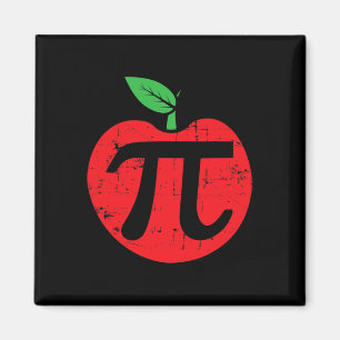 Imã Pi Day Apple Pie Pun 3.14 Cute Math Lover Professo