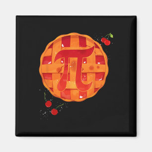 Imã Pi Day Cherry Pie Math Professor Engraçado Ação de