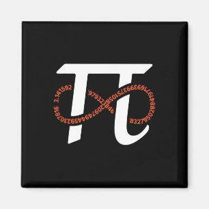 Imã Pi Day Engraçado Números Infinitos Do Geek Nerd Ma