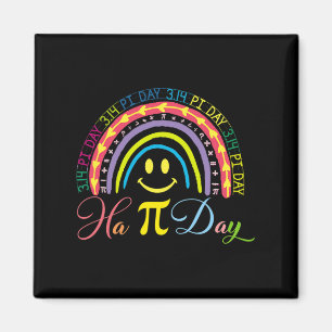 Imã Pi Day Math Number Rainbow Happy Pi Day Divertimen